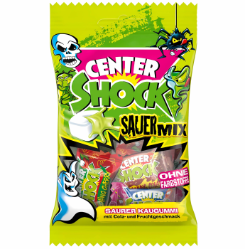 CENTER SHOCK - Sauer Mix Kaugummi 11 Stk.